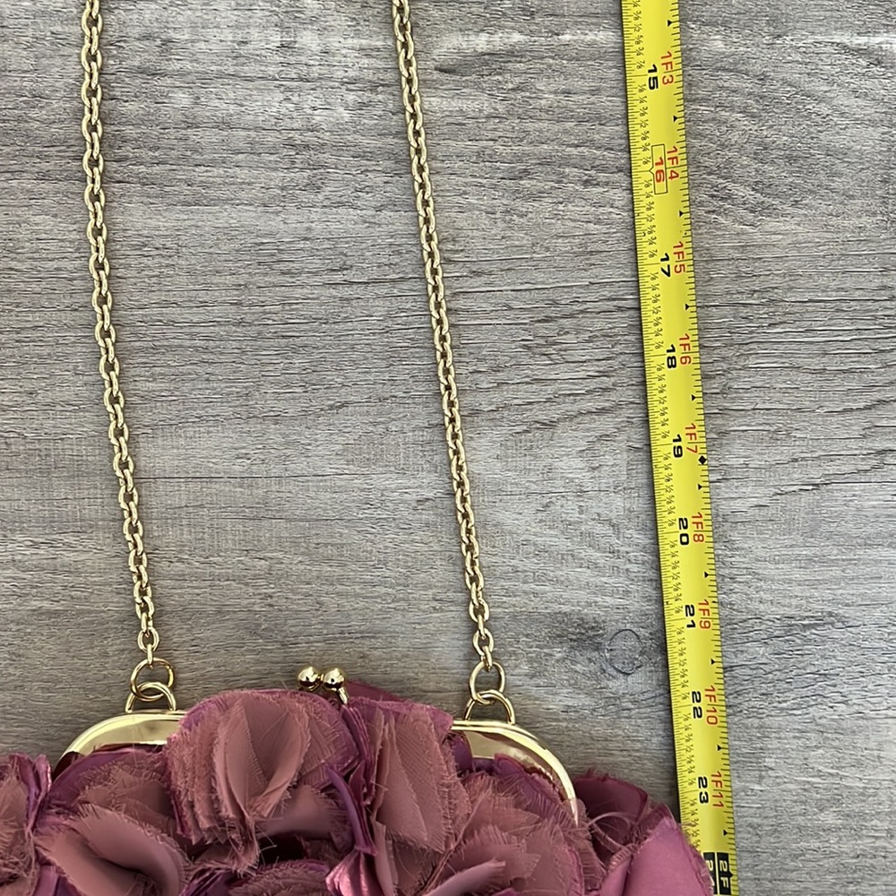 J Crew shoulder hand purse with floral detail - Picture 8 of 16